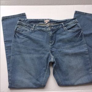 J Jill skinny jean size 12 petite stretch